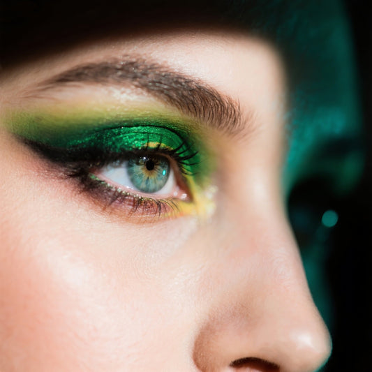 A Color Guide: Eyeshadow Colors For Green Eyes Makeup Brush