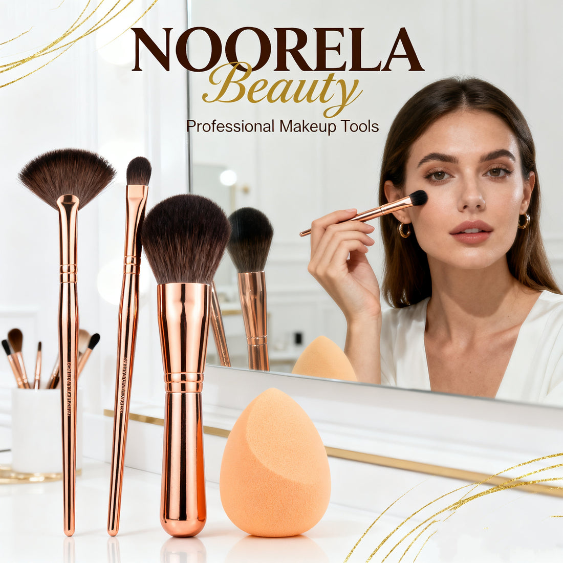 Foundation and Makeup Brush Sets