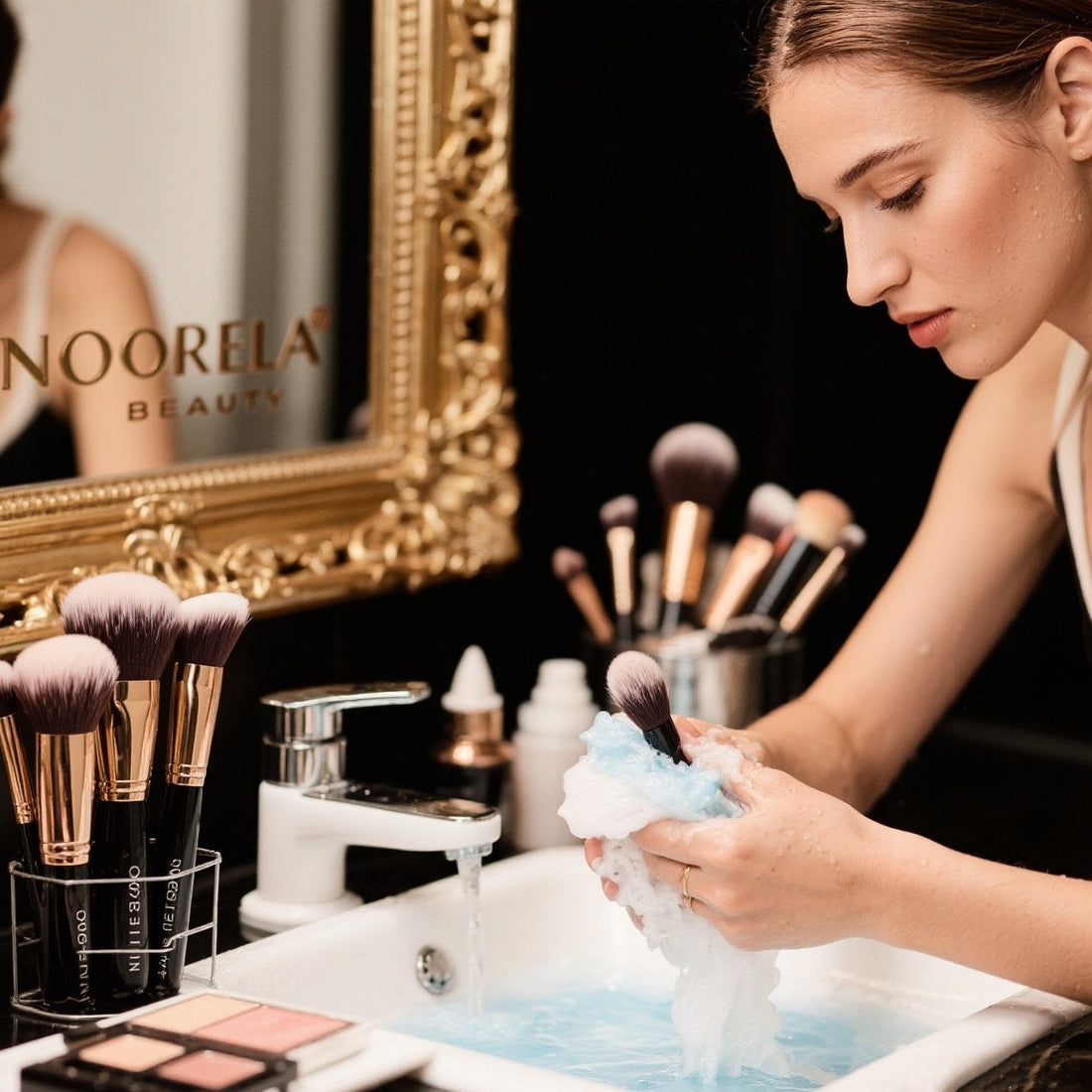 makeup brush set